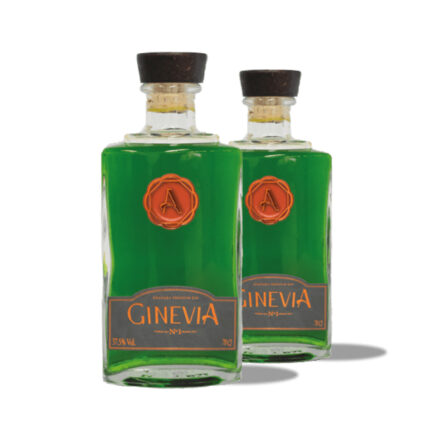 Ginebra Premium de Stevia Natural Ginevia 70CL | Cooperativa Agroalimentaria Los Tajos de Alhama de Granada