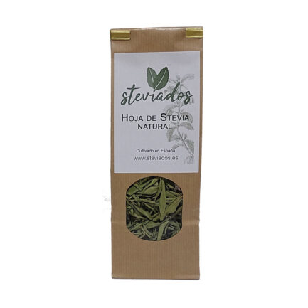 Hoja de Stevia Natural Steviados 25G | Cooperativa Agroalimentaria Los Tajos de Alhama de Granada